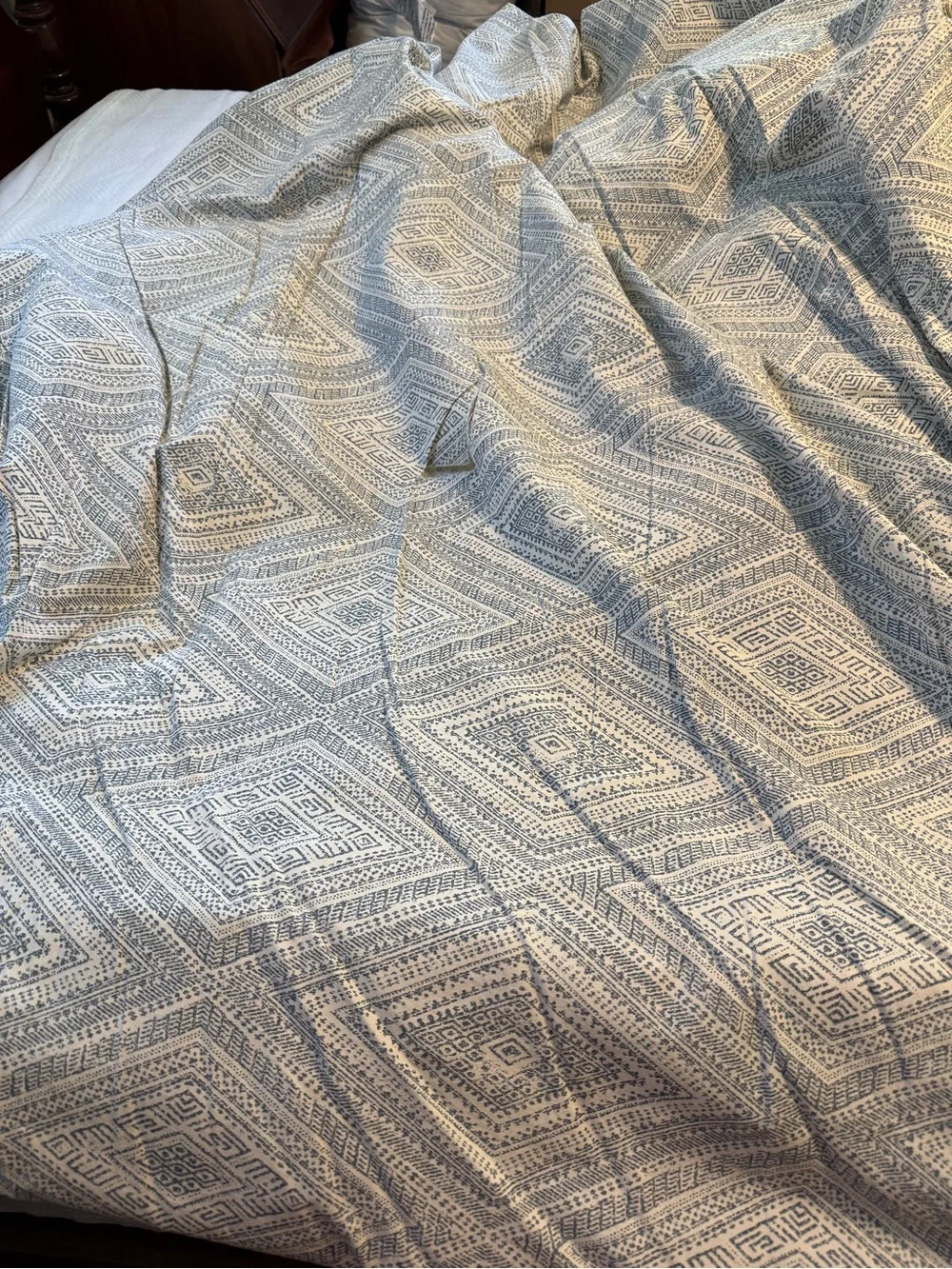 Dwell Studio Geometric pattern duvet cover